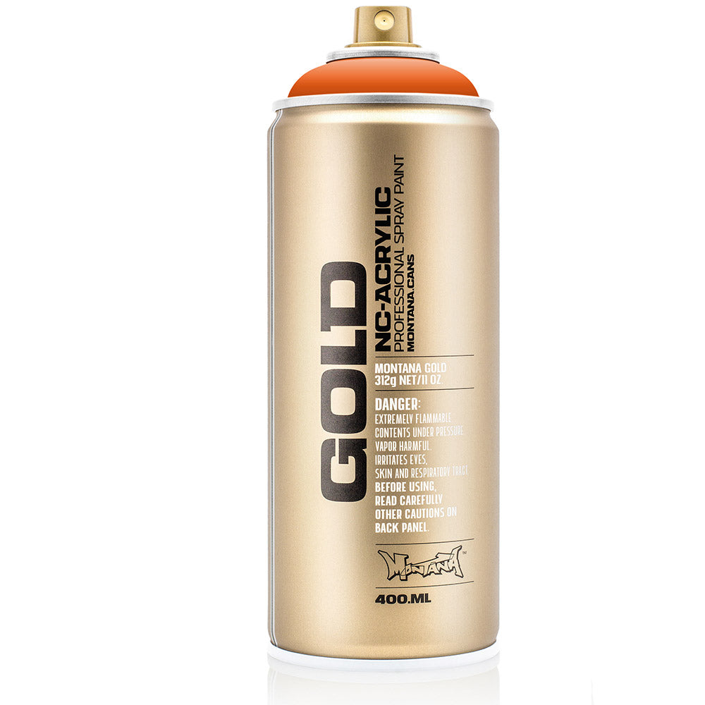 Montana Gold Akrilik Sprey Boya 400ml Shock Orange S2010