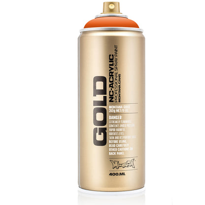 Montana Gold Akrilik Sprey Boya 400ml Shock Orange S2010