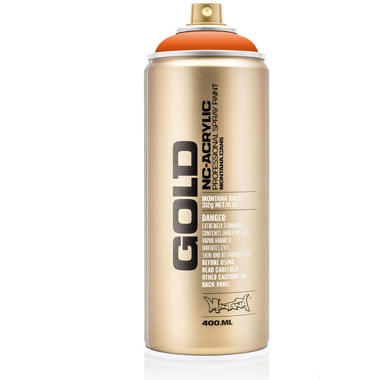 Montana Gold Akrilik Sprey Boya 400ml Shock Orange S2010