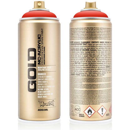 Montana Gold Akrilik Sprey Boya 400ml Shock Orange Dark S2020