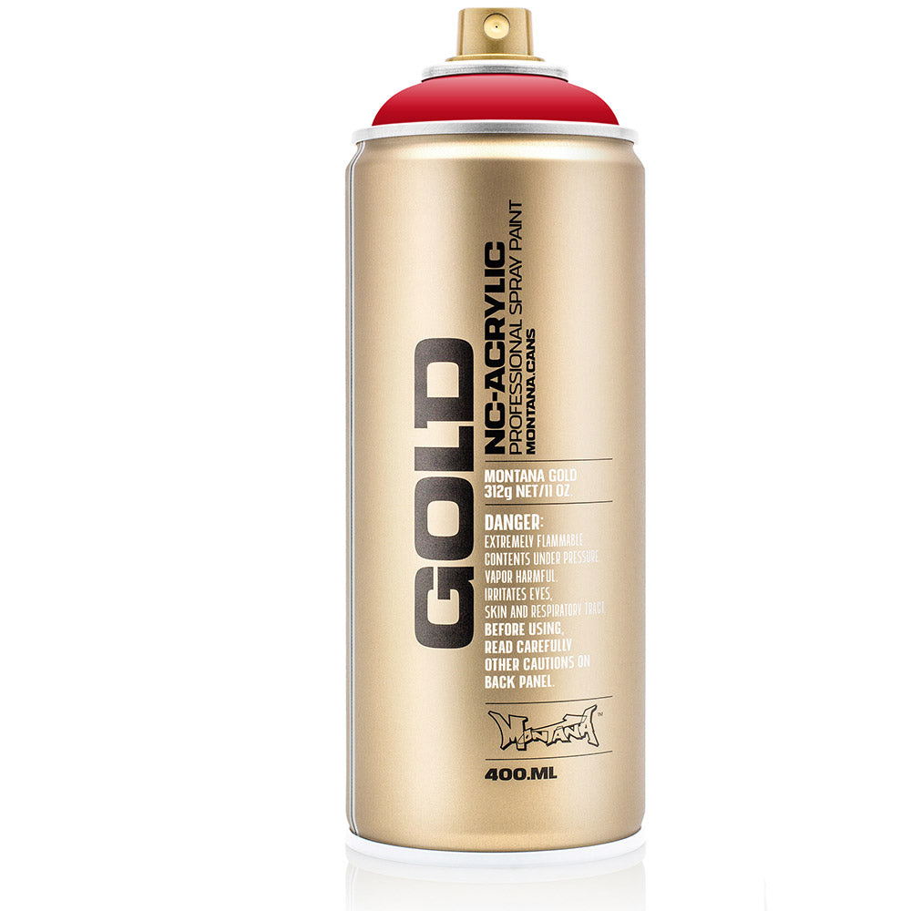 Montana Gold Akrilik Sprey Boya 400ml Shock Red S3000