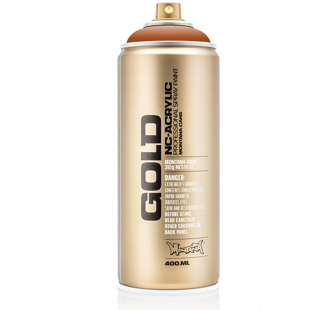 Montana Gold Akrilik Sprey Boya 400ml Shock Brown Light S8000