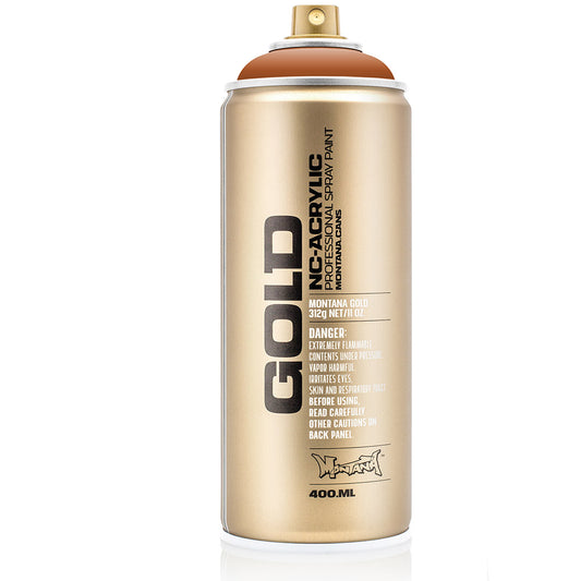 Montana Gold Akrilik Sprey Boya 400ml Shock Brown Light S8000
