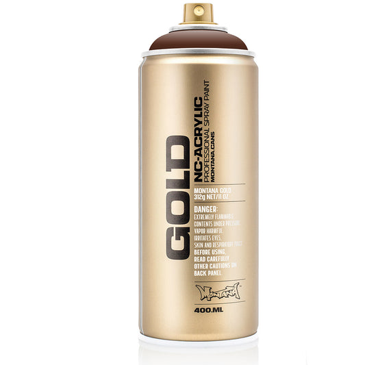 Montana Gold Akrilik Sprey Boya 400ml Shock Brown S8010