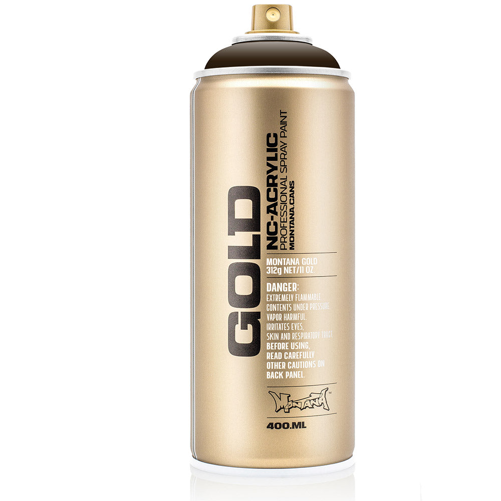 Montana Gold Akrilik Sprey Boya 400ml Shock Brown Dark S8020
