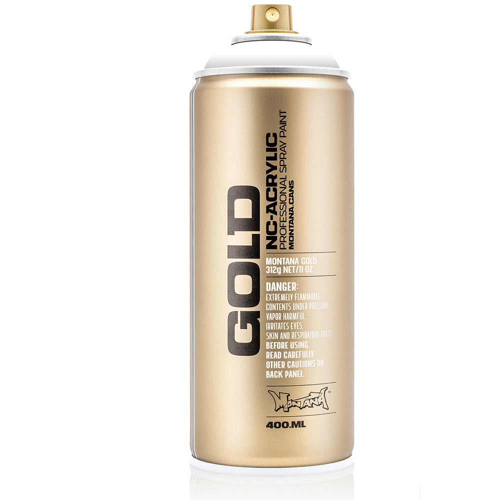 Montana Gold Akrilik Sprey Boya 400ml Shock White Pure S9120