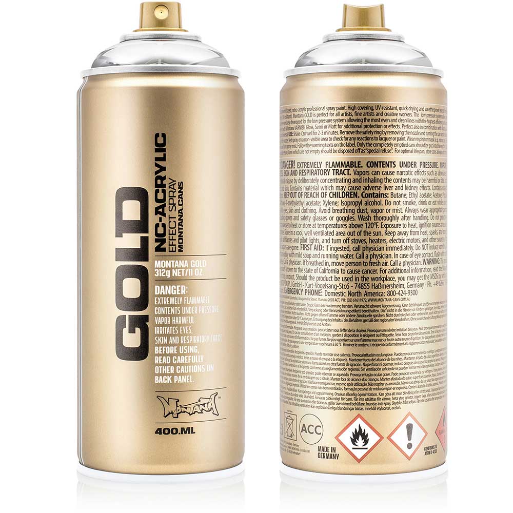 Montana Gold Akrilik Sprey Boya 400ml Silverchrome M1000