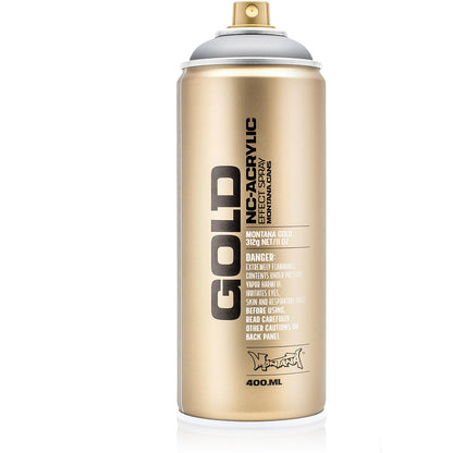 Montana Gold Akrilik Sprey Boya 400ml Silver Matt M1100