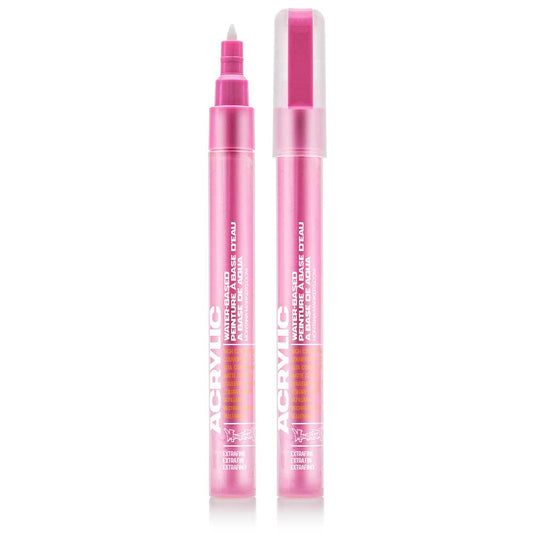 Montana Akrilik Markör Extra İnce Uç 0.7mm Shock Pink Light S4000