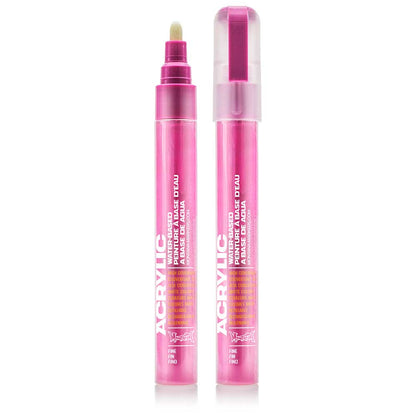 Montana Akrilik Markör İnce Uç 2mm Shock Pink S4010