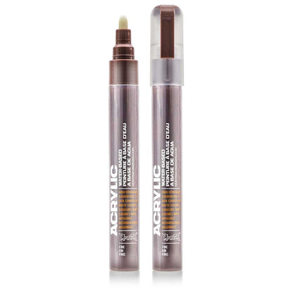 Montana Akrilik Markör İnce Uç 2mm Shock Brown S8010