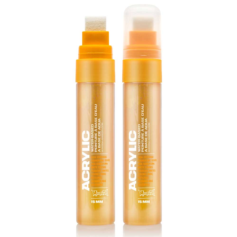 Montana Akrilik Markör Standart Uç 15mm Shock Yellow S1010