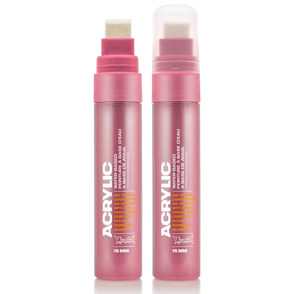 Montana Akrilik Markör Standart Uç 15mm Shock Pink Light S4000