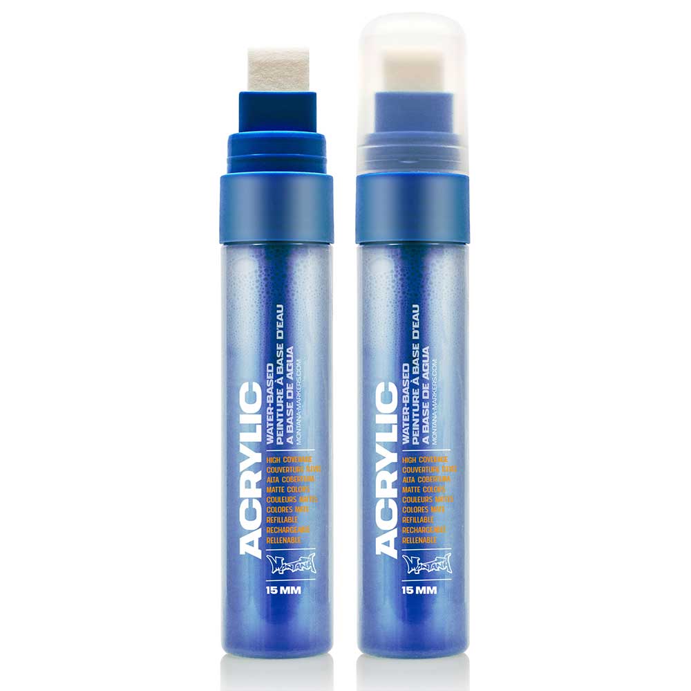 Montana Akrilik Markör Standart Uç 15mm Shock Blue Dark S5020