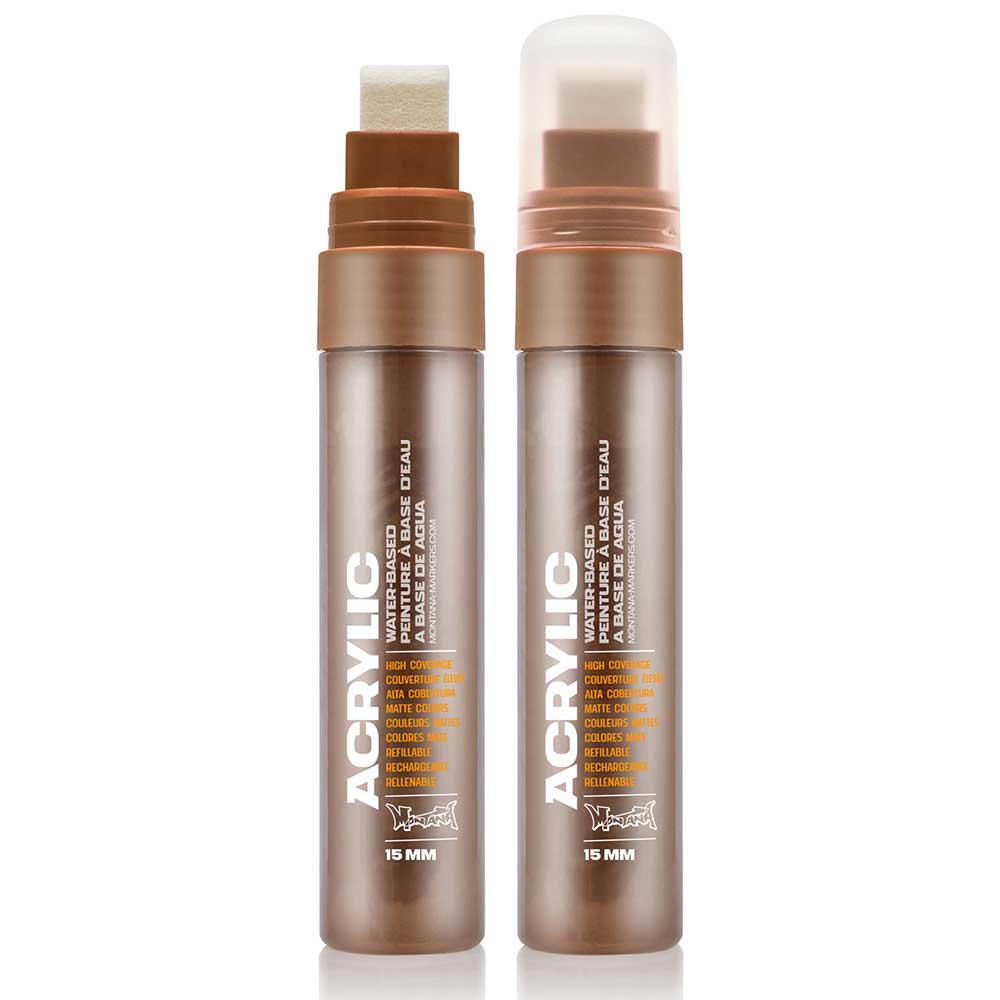 Montana Akrilik Markör Standart Uç 15mm Shock Brown S8010