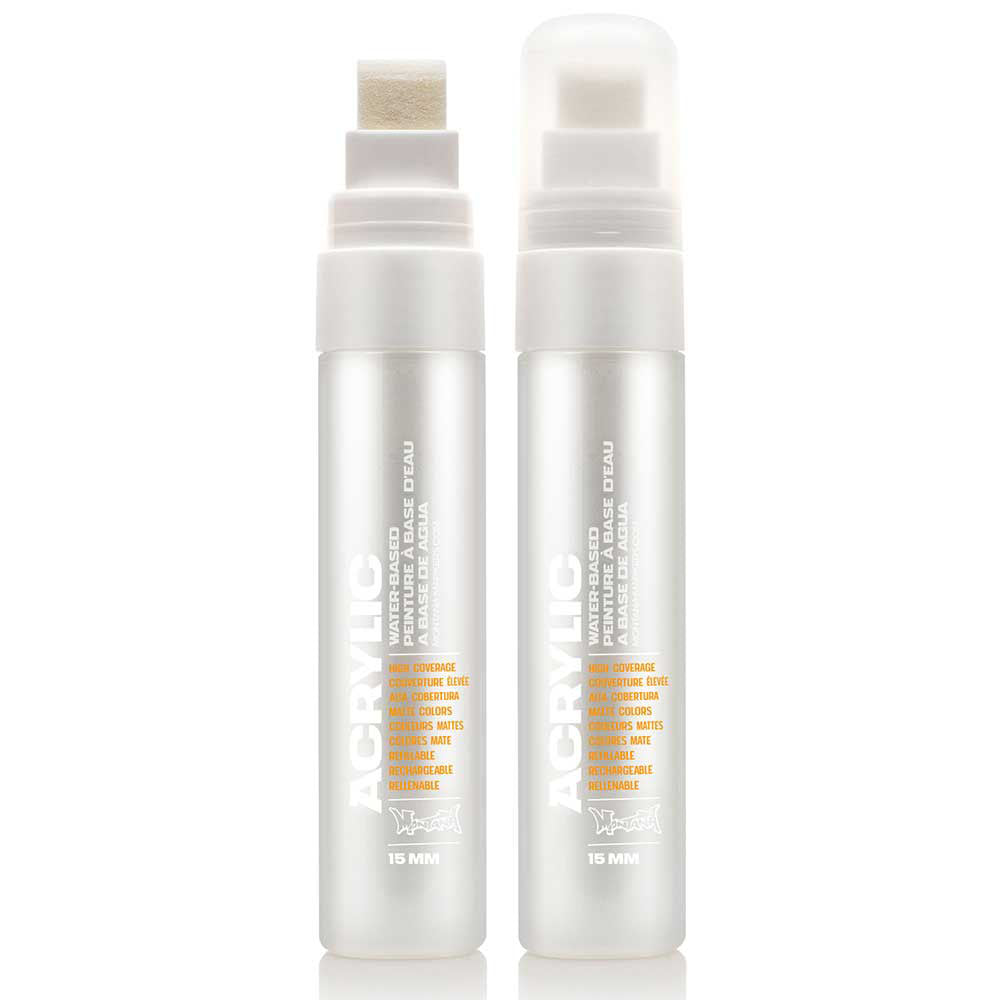 Montana Akrilik Markör Standart Uç 15mm Shock White Pure S9100