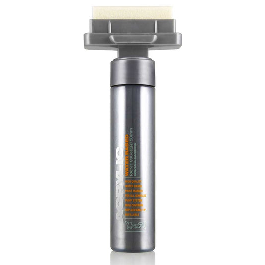 Montana Akrilik Markör Extra Geniş Uç 50mm Silver Matt M1100