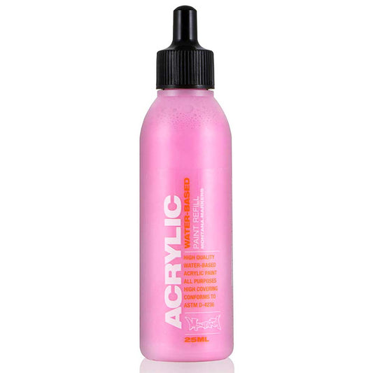 Montana Acrylic Refill 25ml Shock Pink Light S4000 Akrilik Boya Mürekkebi