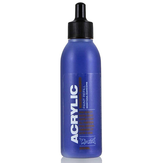 Montana Acrylic Refill 25ml Shock Blue Dark S5020 Akrilik Boya Mürekkebi