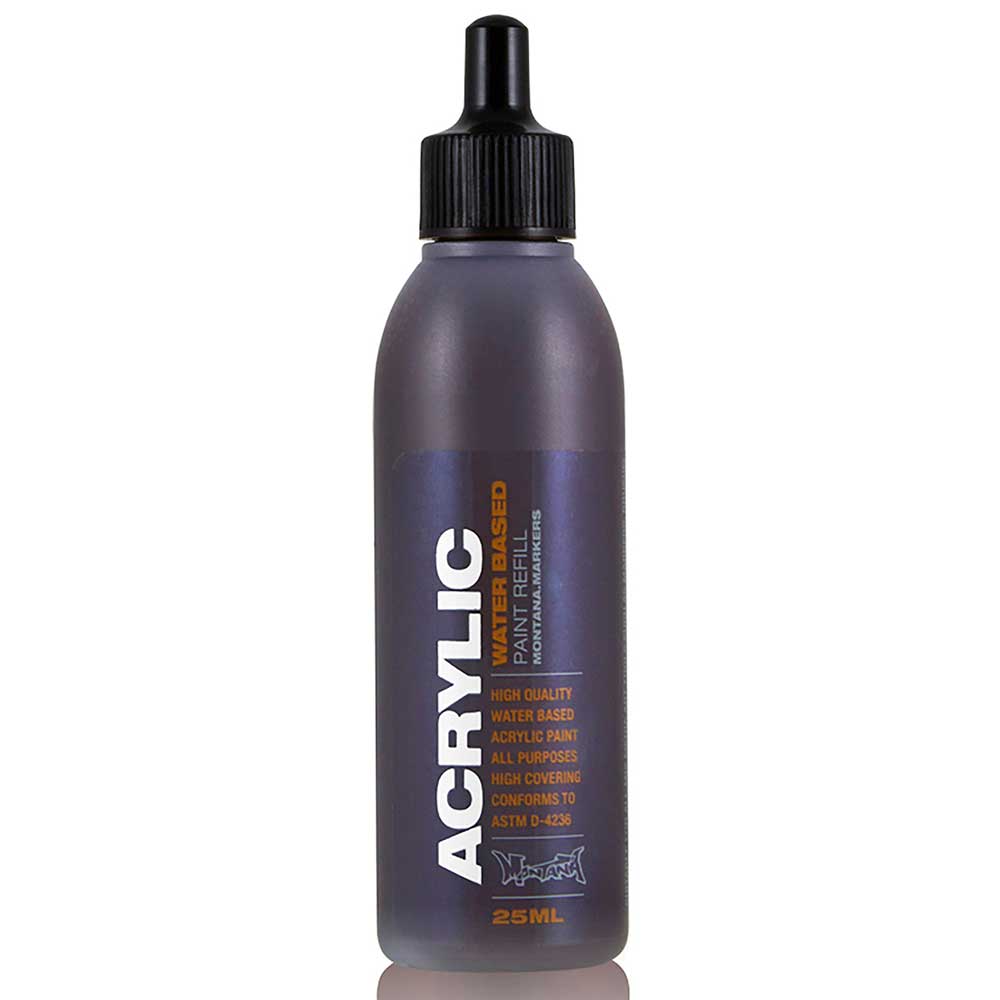 Montana Acrylic Refill 25ml Shock Brown Dark S8020 Akrilik Boya Mürekkebi