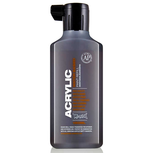 Montana Acrylic Refill 180ml Shock Brown Dark S6020 Akrilik Boya Mürekkebi