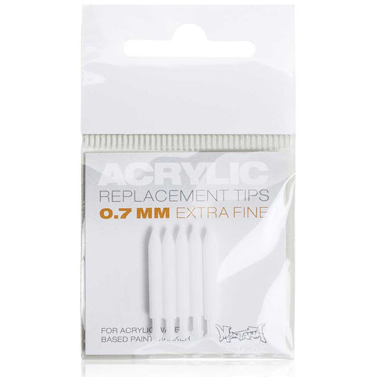 Montana Akrilik Markör İçin Yedek Uç 0.7mm (5'li Set)