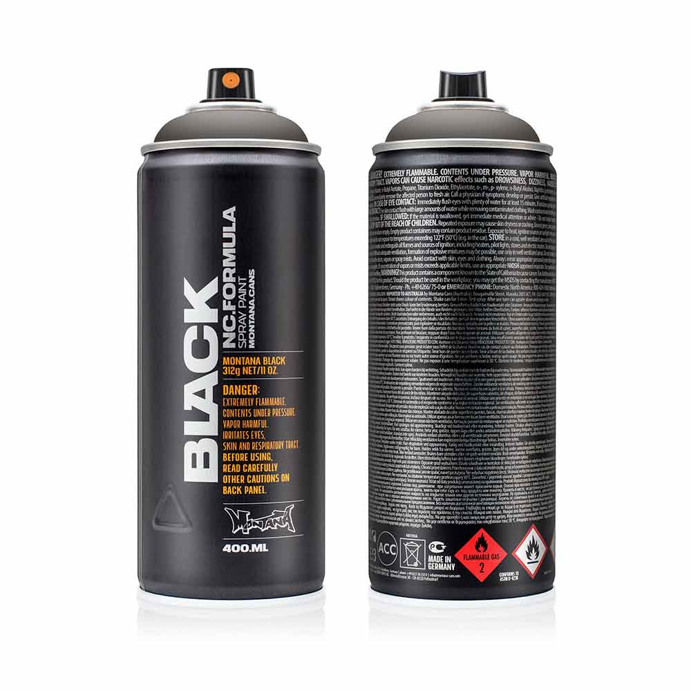 Montana Black Sprey Boya 400ml Slate BLK7360