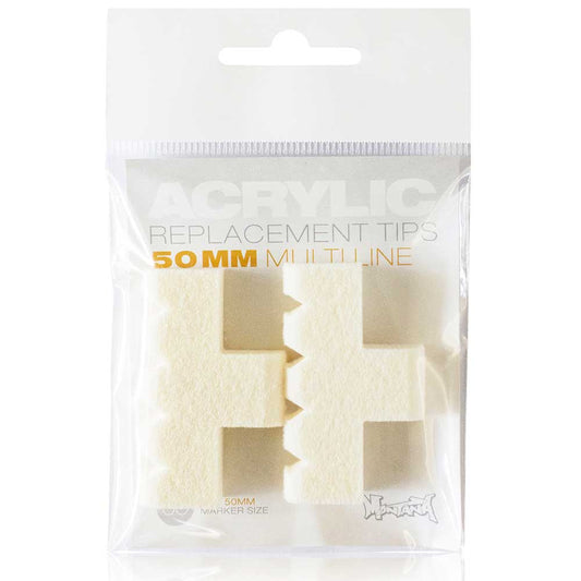 Montana Akrilik Markör İçin Yedek Uç 50mm Multiline (2'li Set)