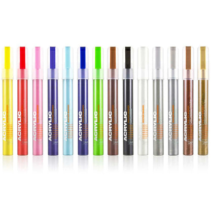 Montana Akrilik Markör Extra İnce Uç 0.7mm Copper Matt M2000