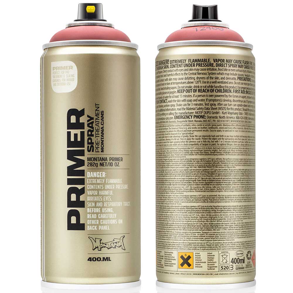 Montana Tech Metal Yüzeyler İçin Sprey Astar Boya 400ml T2400