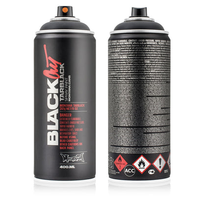 Montana Black Sprey Boya 400ml Blackout Tarblack BLK90505