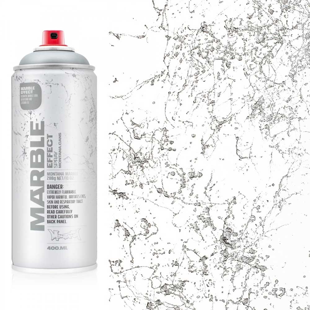 Montana Effect Marble Sprey Boya 400ml Silver EM SILVER