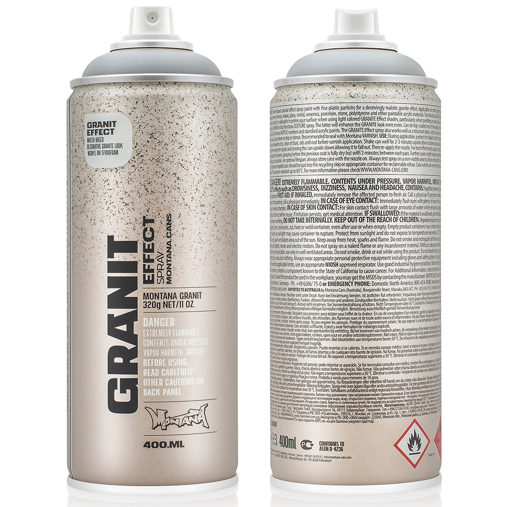 Montana Effect Granit Sprey Boya 400ml Light Grey EG7000