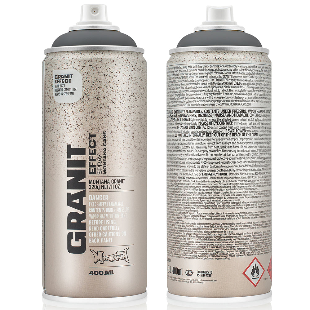Montana Effect Granit Sprey Boya 400ml Grey EG7050