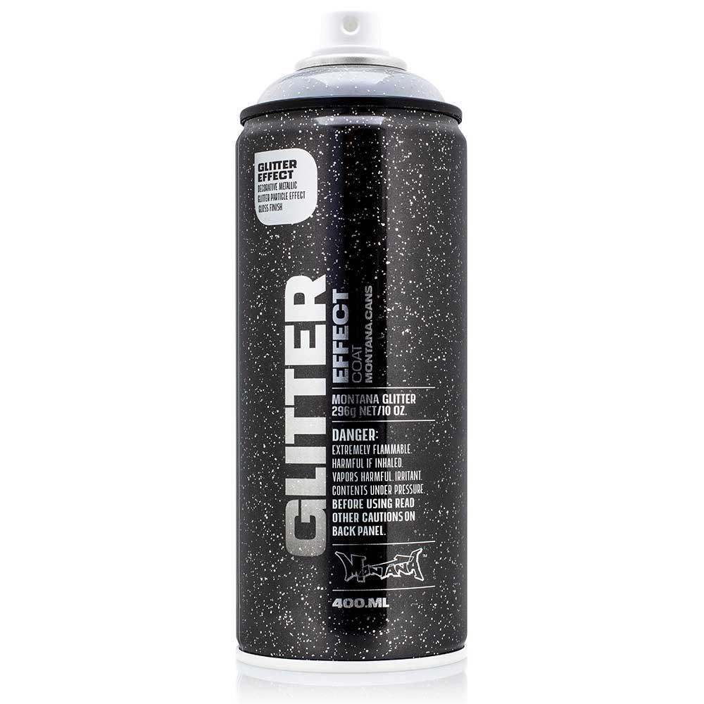 Montana Effect Glitter Sprey Boya 400ml Silver Transparent EGC SILV