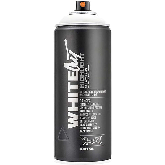 Montana Black Sprey Boya 400ml Whiteout BLK91505