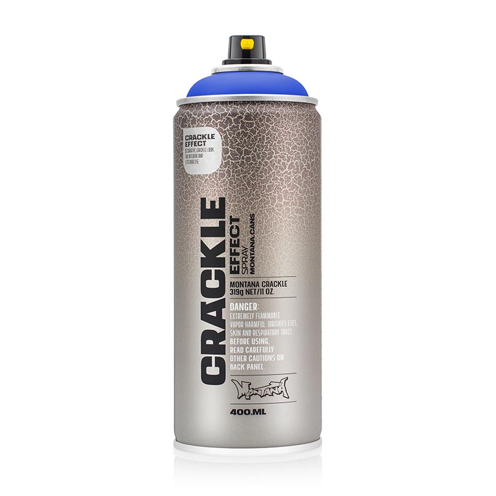 Montana Effect Crackle Sprey Boya 400ml Gentian Blue (RAL5010) EC5010