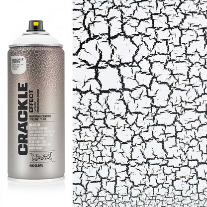 Montana Effect Crackle Sprey Boya 400ml Pure White (RAL 9010) EC9010