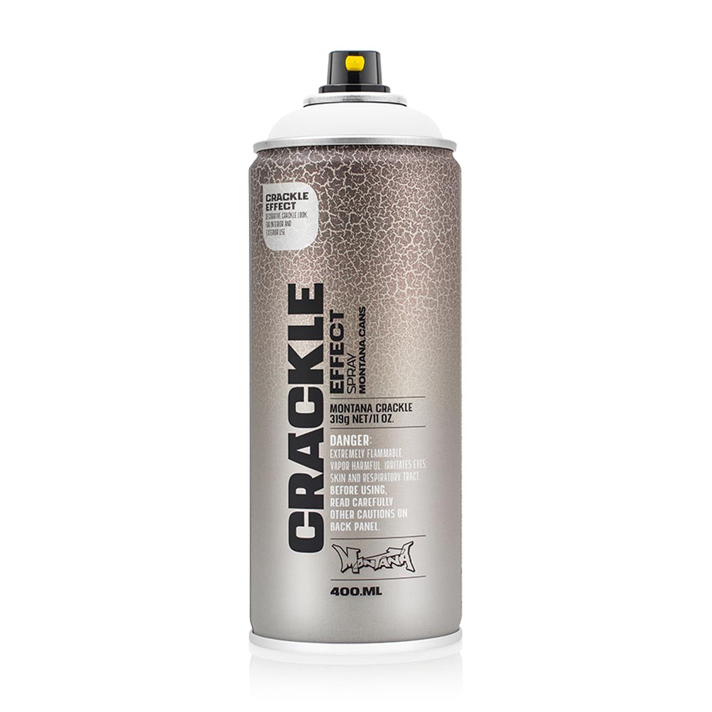 Montana Effect Crackle Sprey Boya 400ml Pure White (RAL 9010) EC9010