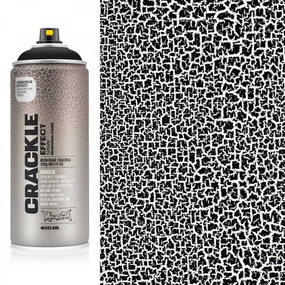 Montana Effect Crackle Sprey Boya 400ml Traffic Black (RAL 9017) EC9017