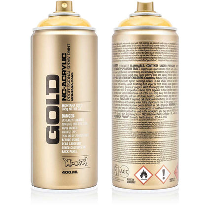 Montana Gold Akrilik Sprey Boya 400ml Transparent Yellow Cab T1220