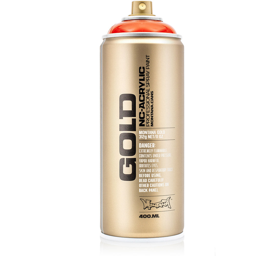 Montana Gold Akrilik Sprey Boya 400ml Transparent Red Orange T2090