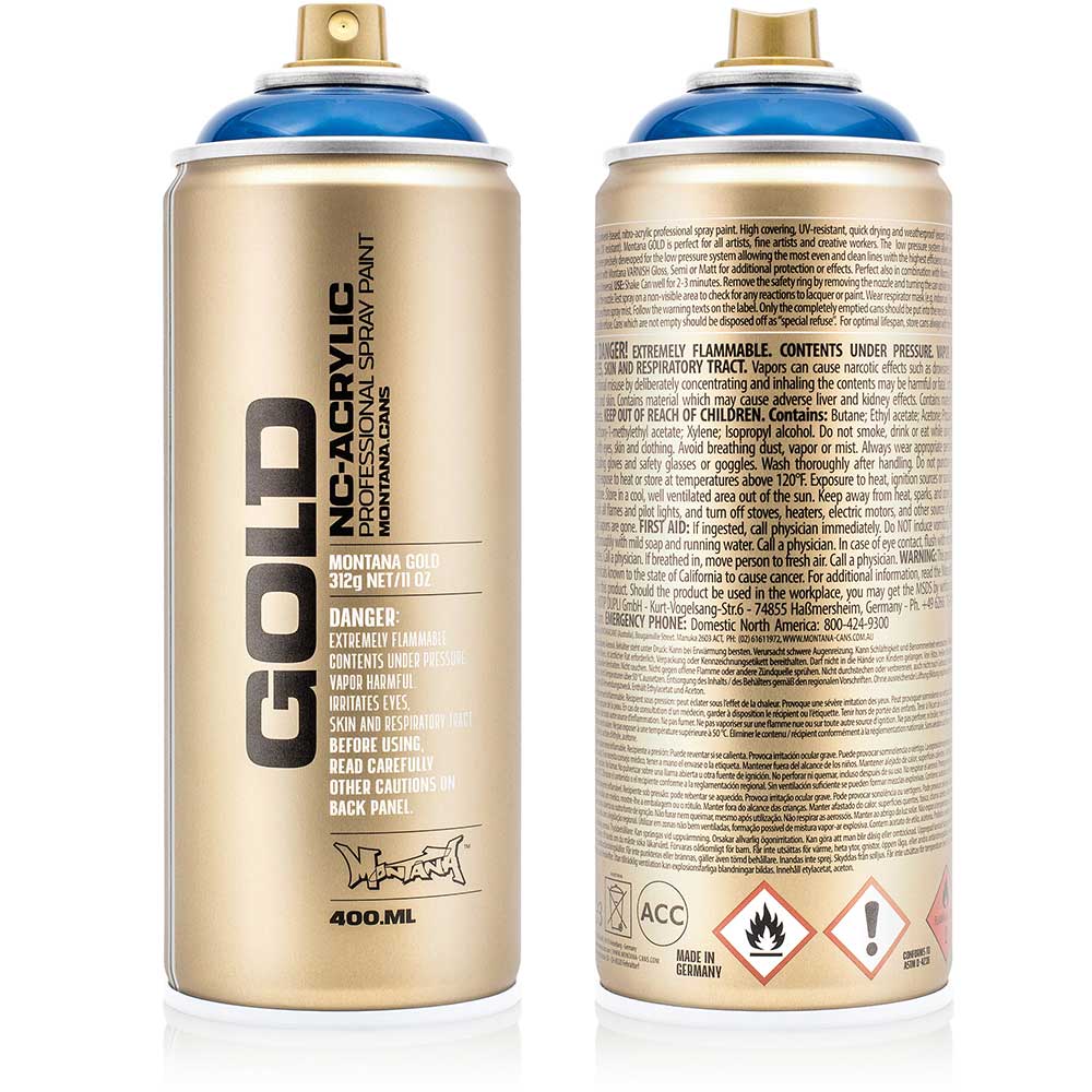 Montana Gold Akrilik Sprey Boya 400ml Transparent Ultramarine T5080