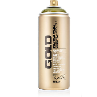 Montana Gold Akrilik Sprey Boya 400ml Transparent Olive Green T6340