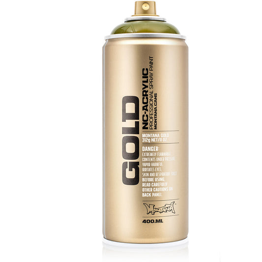 Montana Gold Akrilik Sprey Boya 400ml Transparent Olive Green T6340