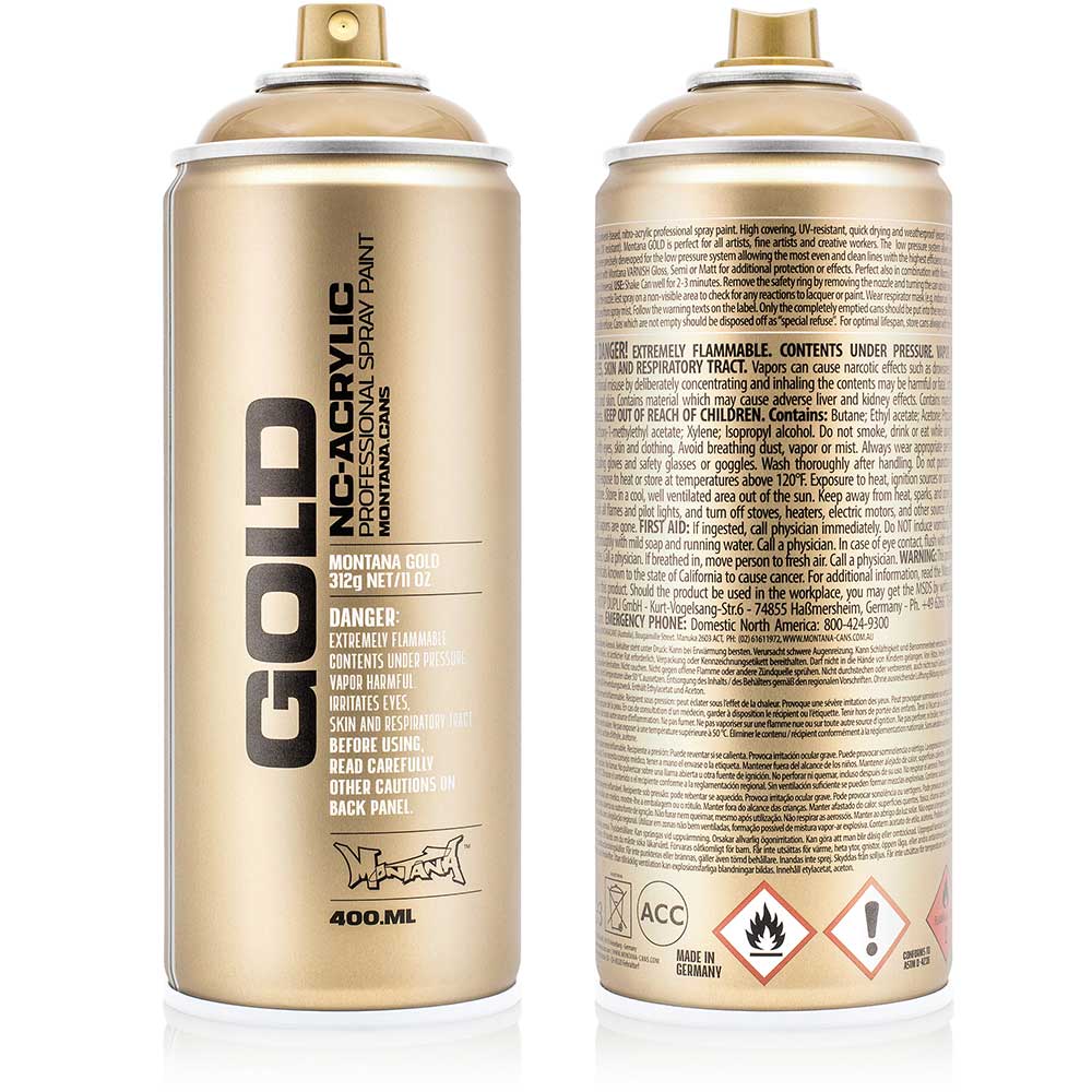 Montana Gold Akrilik Sprey Boya 400ml Transparent Sahara Beige T8020