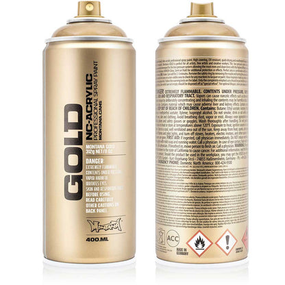 Montana Gold Akrilik Sprey Boya 400ml Transparent Sahara Beige T8020