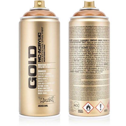 Montana Gold Akrilik Sprey Boya 400ml Transparent Hazelnut T8310