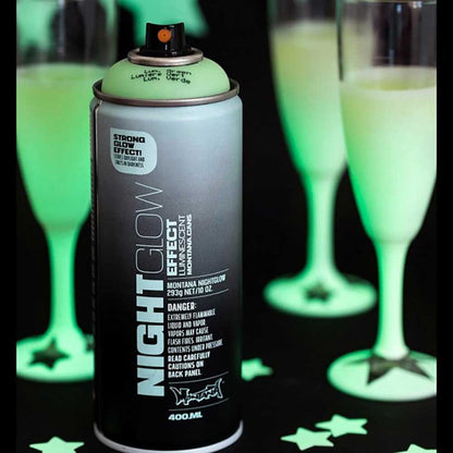 Montana Effect Night Glow Sprey Boya 400ml Luminiscent Green NG1000