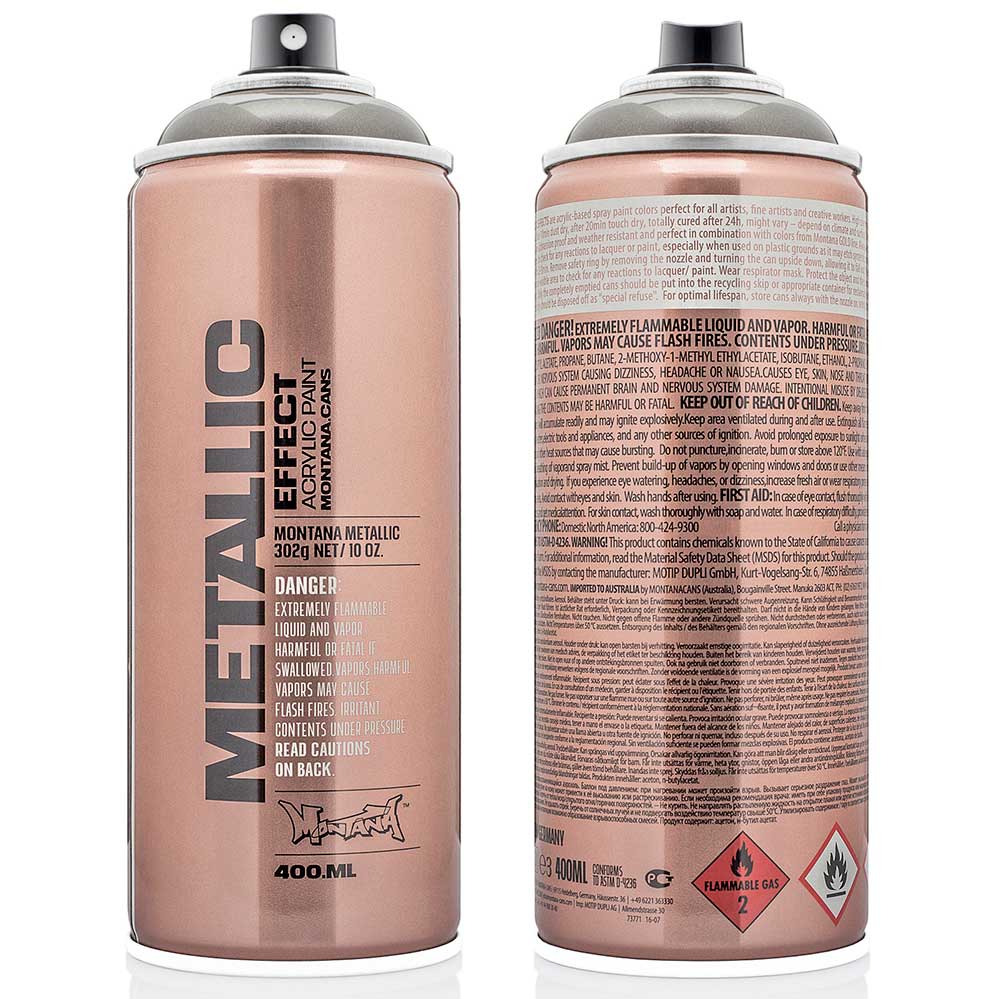 Montana Effect Metallic Sprey Boya 400ml Metallic Graphit EMC 7060